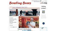 Desktop Screenshot of bowlingbears.com